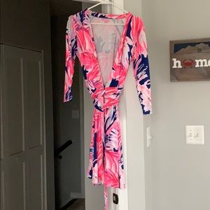 Lilly Pulitzer wrap dress
